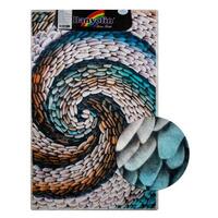 Коврик в ванную дизайнерский EMERALD E 103 одинарный 55х90 см